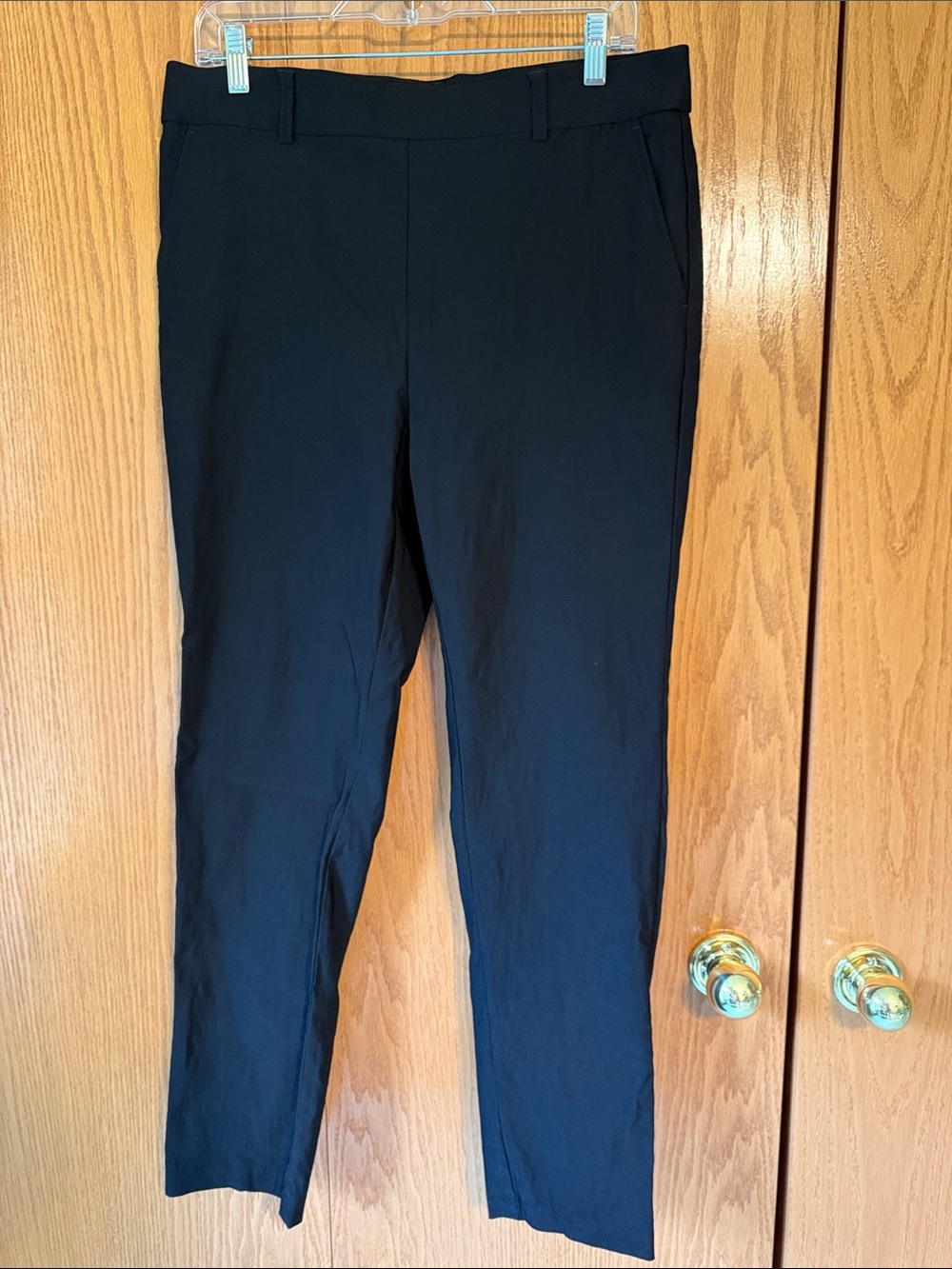 Rafaella Black Stretch Pull-on Dress Pants